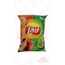 Lays Potato Chips KUNG PAO Seafood 2 IN 1 71g x 24